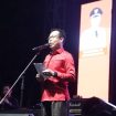 SAMBUTAN - Bupati Katingan Sakariyas, SE saat menghadiri Acara Tutup Tahun 2022 dan Menyambut Tahun 2023, di Bundaran Kantor Bupati Katingan, Sabtu (31/12/2022) malam. (FOTO: IST)