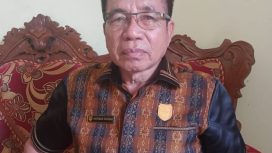 Ketua DPRD Kabupaten Gunung Mas, Akerman G. Sahidar.