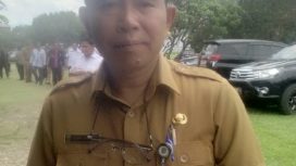 Kepala Dinas Sosial Kabupaten Katingan, Elmon Sianturi.