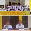 MUSRENBANG -  Staf Ahli Bupati Bidang Kemasyarakatan dan SDM, Yansiterson membuka Musrenbang RKPD Kabupaten tingkat Kecamatan Rungan Barat (atas). Staf Ahli Bupati Bidang Politik, Hukum dan Pemerintahan Aprianto menutup Musrenbang RKPD Kabupaten tingkat Kecamatan Rungan Barat (bawah).  (FOTO IST)