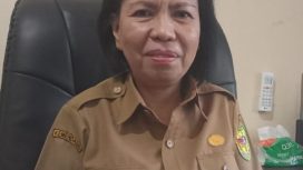 Kadis Perpustakaan dan Kearsipan Kabupaten Gumas, Maria Efianti.