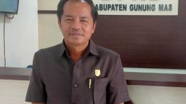 Wakil Ketua Komisi I DPRD Kabupaten Gumas, Polie L. Mihing.