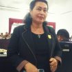 Sekretaris Komisi II DPRD Kabupaten Gumas, Pdt. Rayaniatie Djangkan.