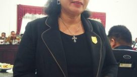 Sekretaris Komisi II DPRD Kabupaten Gumas, Pdt. Rayaniatie Djangkan.
