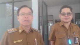 Foto: Bupati Katingan Sakariyas didampingi Asisten II Setda Katingan Eka Suryadilaga