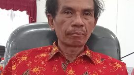 FOTO : Ketua Komisi I DPRD Gumas Gumer