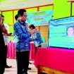 Foto: Sakariyas, Bupati Katingan, saat launching aplikasi IKD di Dukcapil Katingan.