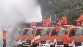 Foto : Mobil Pemadam Kebakaran yang dimiliki BPBD Kabupaten Katingan selalu siaga mengantisipasi adanya Karhutla