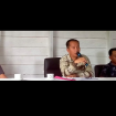 FOTO : Anggota DPRD Gumas Polie L Mihing melaksanakan reses perseorangan di desa wilayah dapil tiga baru-baru ini.