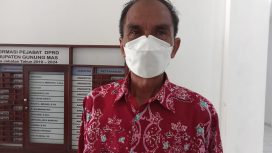 FOTO : Ketua Komisi I DPRD Gumas, Gumer.