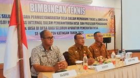 Foto : Dinas Pemberdayaan Masyarakat Desa lakukan pelatihan aparat desa dan BPD di Palangkaraya. 