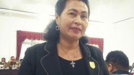 FOTO : Anggota DPRD Gumas Rayaniatie Djangkan.