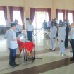 Foto : Bupati Katingan Sakariyas saat melantik Kades & Badan Permusyawaratan Desa (BPD) di Gedung Salawa Kasongan, Rabu 12 Juli 2023.