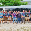 Foto : Pengurus dan Anggota PWI Kabupaten Katingan saat mengikuti kegiatan HPN Tingkat Provinsi Kalimantan Tengah di Nanga Bulik Kabupaten Lamandau. 