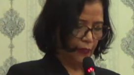 Foto : Dahlia Juru Bicara Fraksi Golkar DPRD Kabupaten Katingan