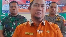 Foto : Penjabat Bupati Katingan Saiful yang didampingi Dandim 1019 Katingan serta Polres Katingan.