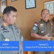 Pimanto. Kepala Satuan Polisi Pamong Praja & Damkar Kabupaten Katingan bersama Jaida Kabid Penertiban Umum