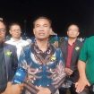 Marwan Susanto Didampingi dua Hamba Tuhan usai ibadah Oikumene Katingan Bermazmur 