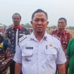 Saiful Penjabat Bupati Katingan didampingi Ketua DPRD Marwan Susanto dan Pdt Efendy Muliana disela-sela Ibadah Oikumene Katingan Bermazmur