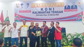 Rahmat Hidayat Komisaris Utama PT Bank Kalteng terpilih sebagai Ketua Umum KONI Kalimantan Tengah 2023-2027