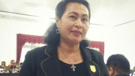 FOTO : Anggota DPRD Gumas Rayaniatie Djangkan.