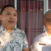 Winsi Kuhu Koordinator Divisi SDM, Pendidikan dan Pelatihan Bawaslu Provinsi Kalteng dan Yosafat Kaung Kepala Bawaslu Katingan