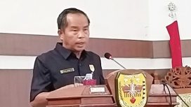 FOTO : Anggota DPRD Gunung Mas Polie L Mihing.