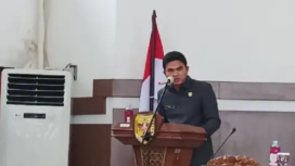 FOTO : Wakil Ketua I DPRD Gunung Mas Binartha