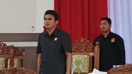 FOTO : Wakil Ketua I DPRD Gunung Mas, Binartha.