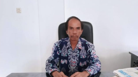 FOTO : Ketua Komisi I DPRD Kabupaten Gumas H Gumer.