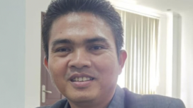 FOTO : Wakil Ketua I DPRD Gunung Mas, Binartha.