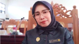 FOTO : Wakil Komisi II DPRD Gumas Sahriah.