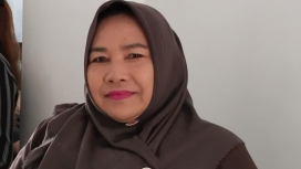 FOTO : Anggota DPRD Gunung Mas Siti Hilimiah.