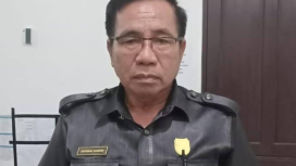 FOTO : Ketua DPRD Gunung Mas Akerman Sahidar