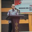FOTO : Sekda Katingan Pransang, saat membuka Kegiatan di Aula Bappedalitbang Katingan.