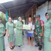 Ketua Persit Chandra Kirana Cabang LXI Dim 1019 Koorcab Rem 102 PD XII Tanjung Pura Ny. Tarie Anggun 