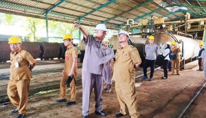 Pj Bupati Kunker di PT Bisma Darma Kencana