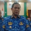 Penjabat Bupati Katingan Saiful didampingi As III dan Kadis Kominfo Sandi saat ditemui awak media