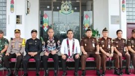 Wakil Kejaksaan Agung saat kunjungan kerja di Kabupaten Katingan