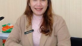 Anggota DPRD Gunung Mas Nomi Aprilia