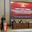 FOTO : Ketua KPU Kabupaten Katingan, Wahyuni saat menyampaikan sambutan.