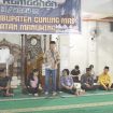 SAMBUTAN : Bupati Gunung Mas Jaya S Monong mengatakan saat membuka kegiatan safari di Al- Muhajirin Kelurahan Talaken, Rabu(26/3/2024) sore.