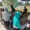 Warga Kasongan saat memanfaatkan Bazar Murah yang dilakukan Kodim 1019 Katingan