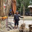 Panitia Tiwah Massal di Kelurahan TTA Kalie L Pohon. 