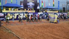 Kejuaraan grasstrack sedsng dimulai di sirkui antang sakti, Kuala Kurun, Sabtu (4/5/2024). 
