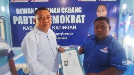 Empas Umar Daftarkan diri sebagai Bakal Calon Bupati/Wakil Bupati Katingan di Partai Demokrat