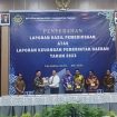 Pj Bupati Katingan. Saiful. Saat menerima LHP dari BPK-RI Perwakilan Kalimantan Tengah atas LKPD 2023 yang mendapat Opini WTP Ke-VIII