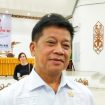 Anggota DPR RI Dapil Kalteng Willy M Yoseph saat di bincangi wartawan di GPU Damang Batu, Kamis (27/06/2024).