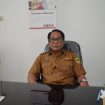 Sekwan DPRD Gumas Untung Dugan saat dibincangi awak media di ruang kerjannya, Senin (15/07/2024).