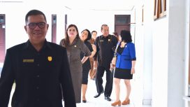 Anggota DPRD Gumas Edison dan koleganya.